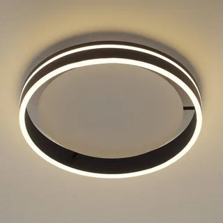 Paul Neuhaus Q-VITO LED plafondlamp 40cm antraciet van Q-Smart-Home in Antraciet, Wit – productfoto 1 van 5