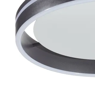 Paul Neuhaus Q-VITO LED plafondlamp 40cm antraciet van Q-Smart-Home in Antraciet, Wit – productfoto 4 van 5