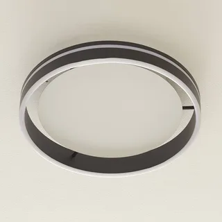 Paul Neuhaus Q-VITO LED plafondlamp 40cm antraciet van Q-Smart-Home in Antraciet, Wit – productfoto 2 van 5