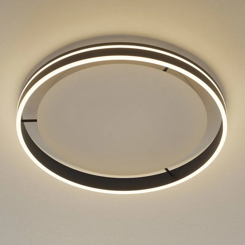 Paul Neuhaus Q-VITO LED-taklampa 59cm antracit från Q-Smart-Home i Antracit, Vit – produktbild 1 av 5