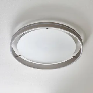 Paul Neuhaus Q-VITO LED plafondlamp 59cm staal von Q-Smart-Home in Staal, Weiß – Produktfoto 2 von 5