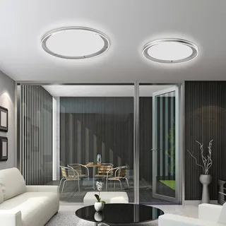 Paul Neuhaus Q-VITO LED plafondlamp 59cm staal von Q-Smart-Home in Staal, Weiß – Produktfoto 5 von 5