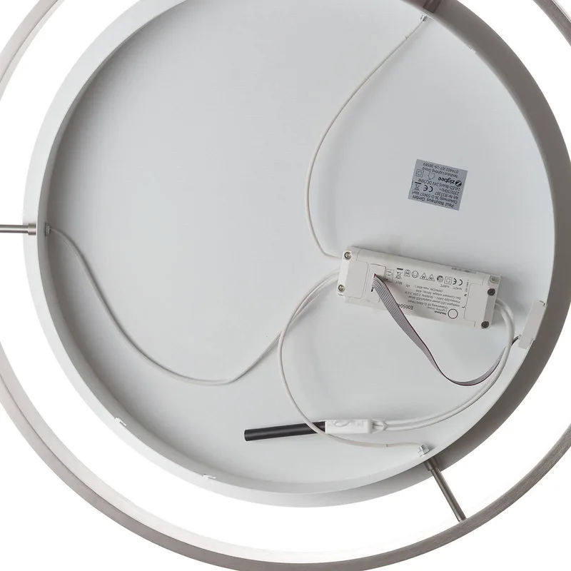 Paul Neuhaus Q-VITO LED plafondlamp 59cm staal von Q-Smart-Home in Staal, Weiß – Produktfoto 4 von 5