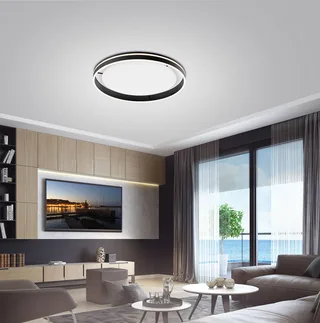 Paul Neuhaus Q-VITO LED-loftlampe 79 cm antracit fra Q-Smart-Home i Antracit, Hvid – produktbillede 2 af 5