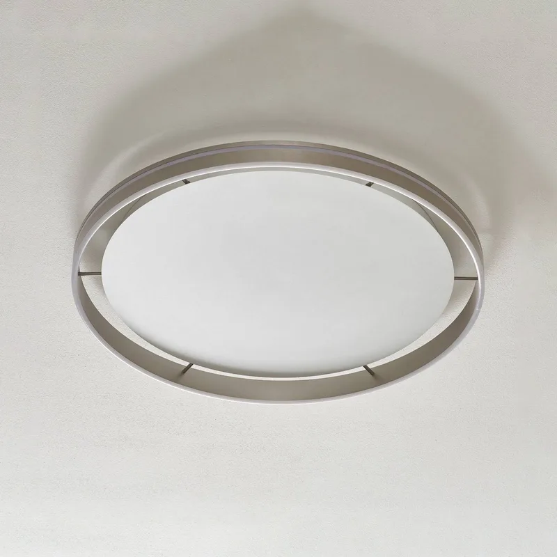 Paul Neuhaus Q-VITO LED plafondlamp 79cm staal de Q-Smart-Home en Staal, Blanc – photo produit 2 sur 5