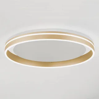 Paul Neuhaus Q-VITO LED-taklampa, Ø 60cm från Q-Smart-Home i Mat messing, Vit – produktbild 1 av 5