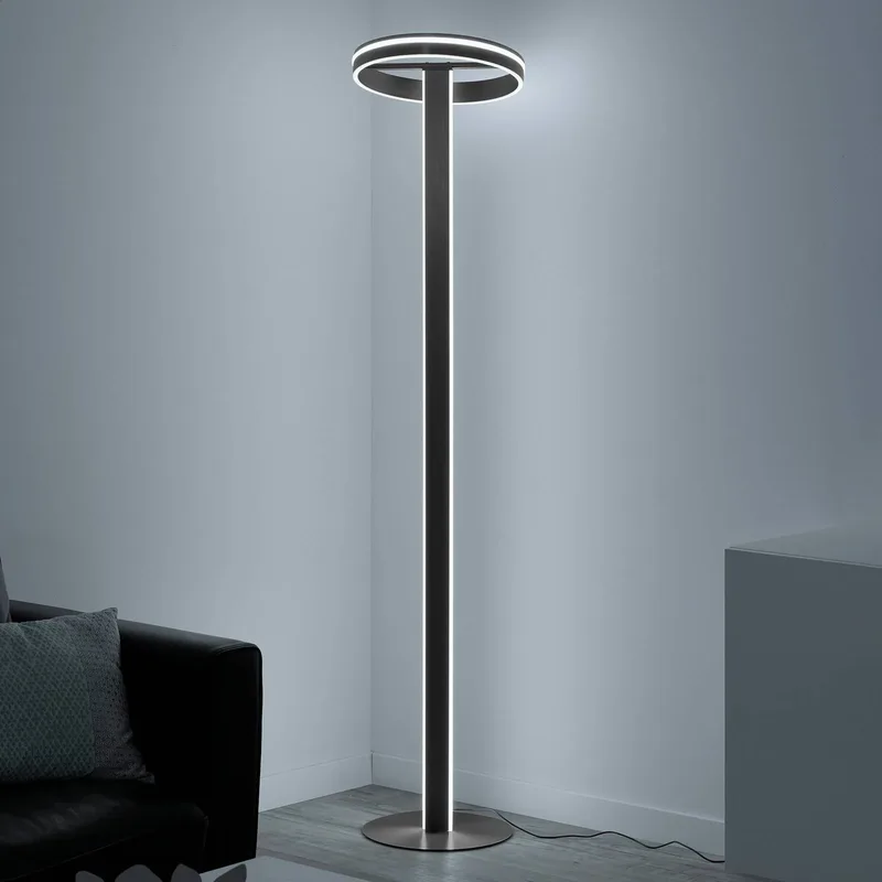 Paul Neuhaus Q-VITO LED vloerlamp, antraciet de Q-Smart-Home en Anthracite, Blanc – photo produit 1 sur 5