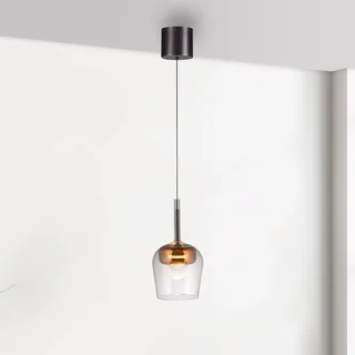 Paul Neuhaus SMART+ hanglamp Q-Kon koperkleurig Ø 21 cm by Q-Smart-Home in Copper, Helder – product photo 1 of 5