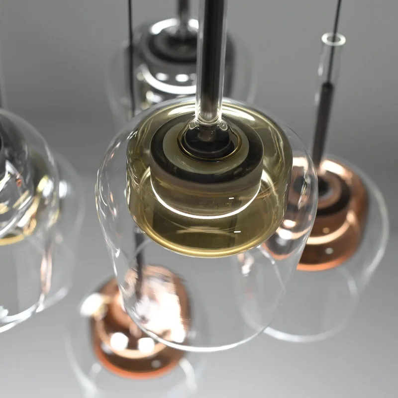 Paul Neuhaus SMART+ hanglamp Q-Kon meerkleurig 6-lamps van Q-Smart-Home in Meerkleurig, Helder – productfoto 5 van 5