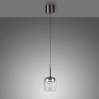 Paul Neuhaus SMART+ hanglamp Q-Kon zilverkleurig Ø 21 cm van Q-Smart-Home in Zilver, Helder – productfoto 3 van 5