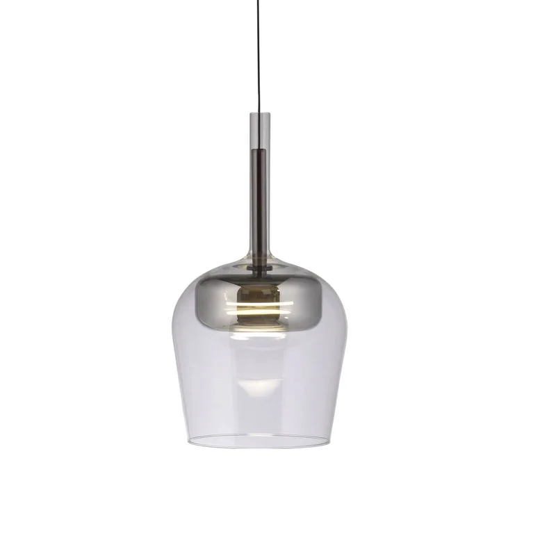 Paul Neuhaus SMART+ hanglamp Q-Kon zilverkleurig Ø 21 cm van Q-Smart-Home in Zilver, Helder – productfoto 4 van 5