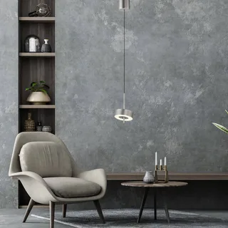 Paul Neuhaus SMART+ hanglamp Q-Rotate Ø 14 cm van Q-Smart-Home in Aluminium – productfoto 2 van 5