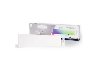 LED Deckenleuchte Deckenlampe Decken Panel RGB Decken Wandleuchte mit FB 120x30, LED Panelleuchte Farbwechsel Lampe Wohnzimmerlampe Flurleuchte van tint in Wit – productfoto 1 van 5