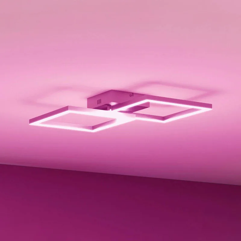 LED plafondlamp Cano, RGB, CCT by tint in Silver – product photo 1 of 2
