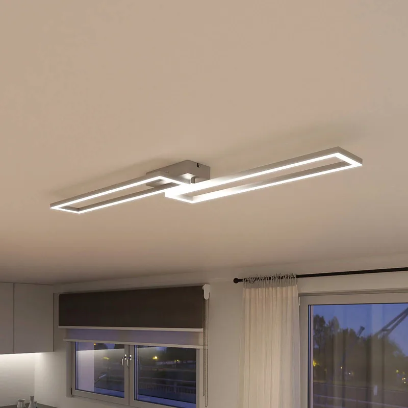 LED plafondlamp Ciso, RGB, CCT von tint in Silber – Produktfoto 1 von 4