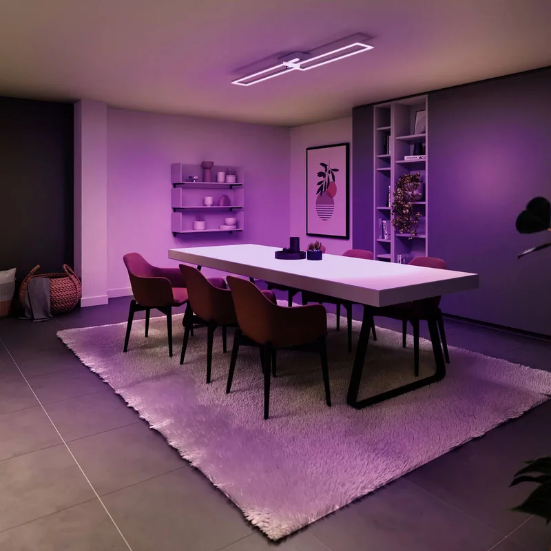 LED plafondlamp Ciso, RGB, CCT by tint in Black – product photo 5 of 5