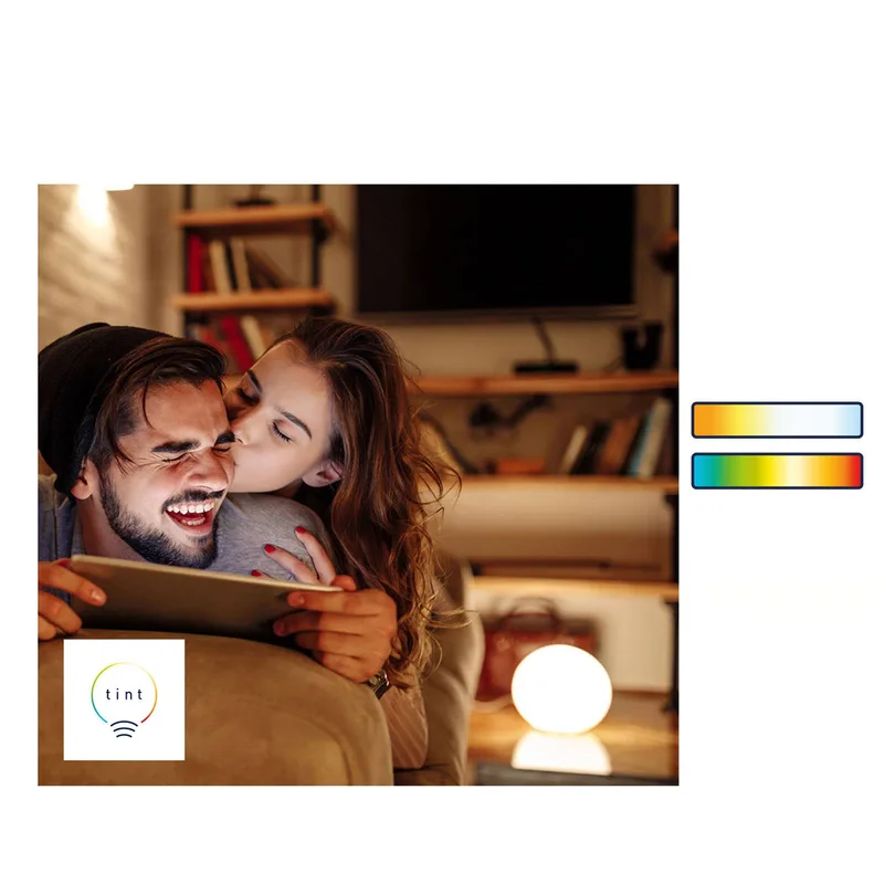 white+color LED GU10 6W 350lm de tint – photo produit 2 sur 5