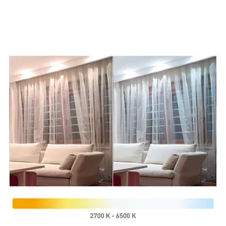 white LED lamp GU10 5,1W CCT by tint – product photo 2 of 5