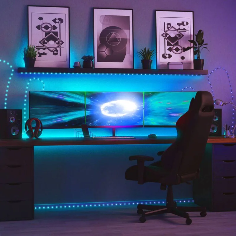 Dots LED lichtketting RGB, IP44, 10m by Twinkly in Black – product photo 3 of 5