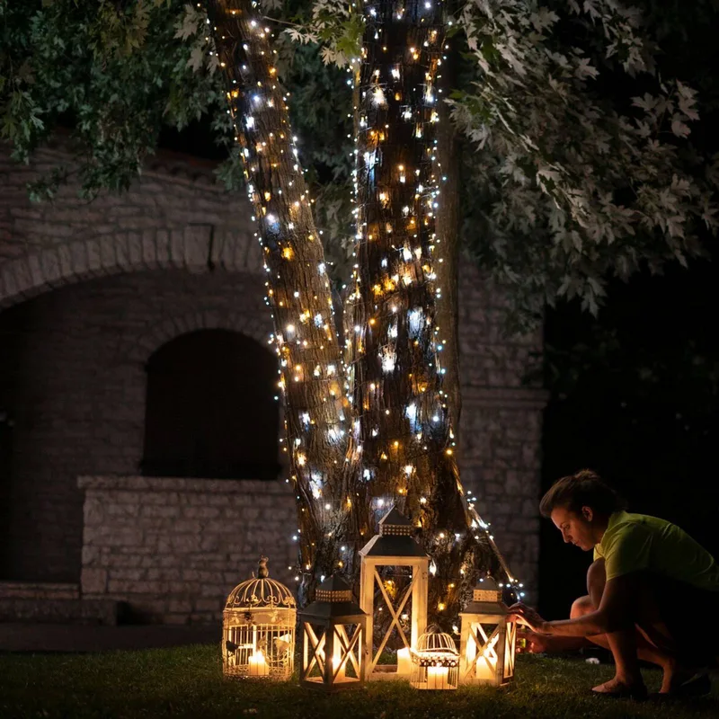 LED lichtketting Twinkly CCT, 250-fl. 20 m by Twinkly in Black – product photo 1 of 5