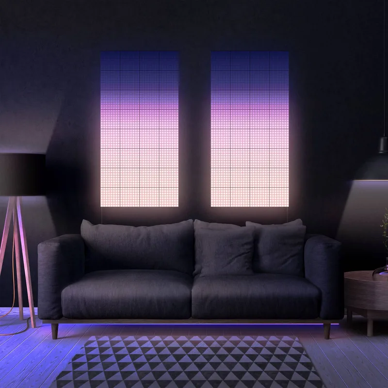 RGB IP20, 1+5 Startset de Twinkly en Noir – photo produit 1 sur 5