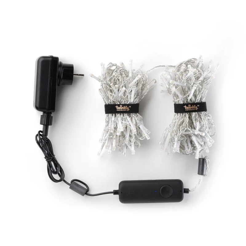 RGBW-ljusridå, 210 LED-lampor från Twinkly i Transparent – produktbild 5 av 5