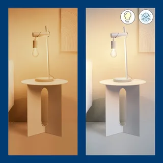 A60 LED lamp Wi-Fi E27 7W amber CCT van WiZ – productfoto 3 van 5