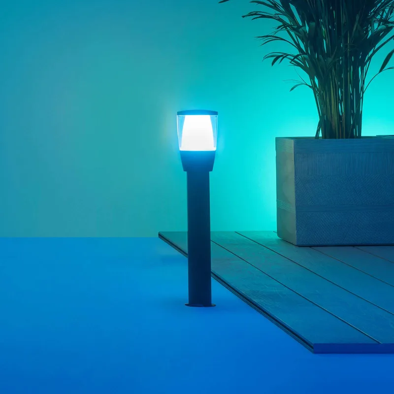 Elpas LED tuinpadverlichting RGBW start-set van WiZ in Zwart – productfoto 1 van 5
