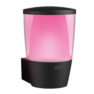 LED buitenwandlamp Elpas RGBW van WiZ in Zwart – productfoto 4 van 5