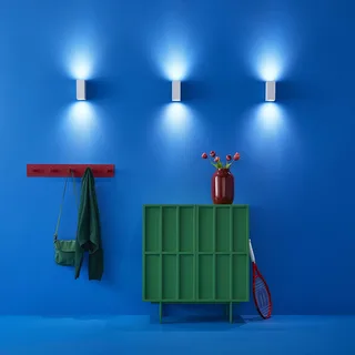 LED wandlamp Up&Down van WiZ in Wit – productfoto 2 van 4