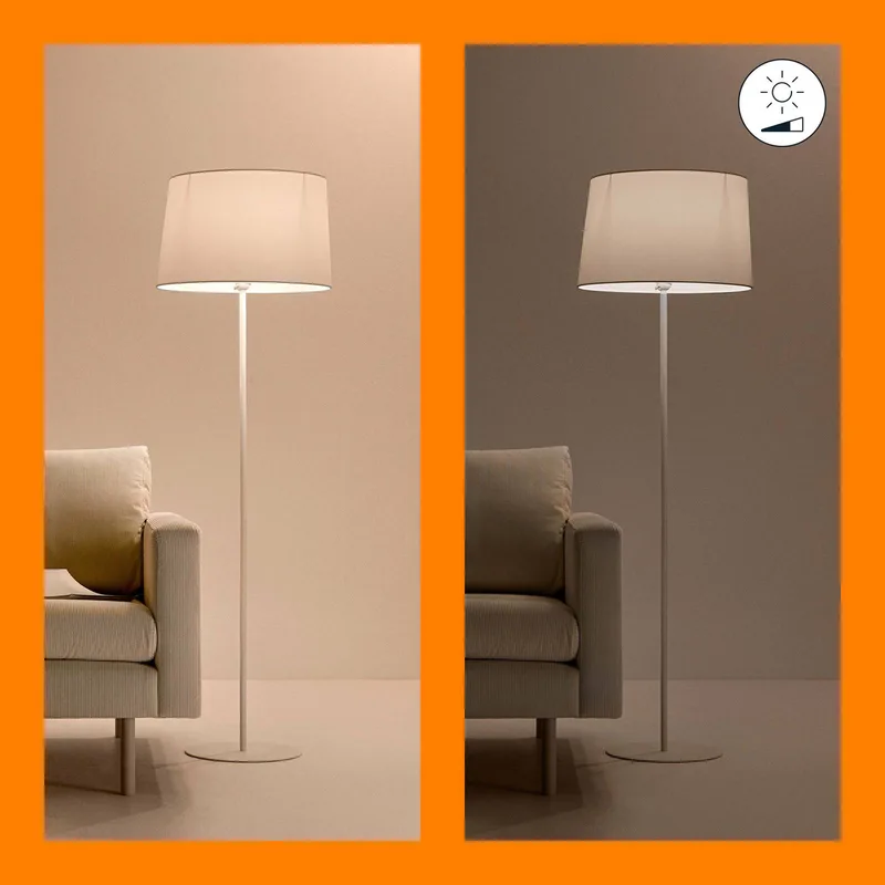 P45 LED lamp E27 4,9 W druppelvormig gesatineerd RGBW van WiZ – productfoto 3 van 5