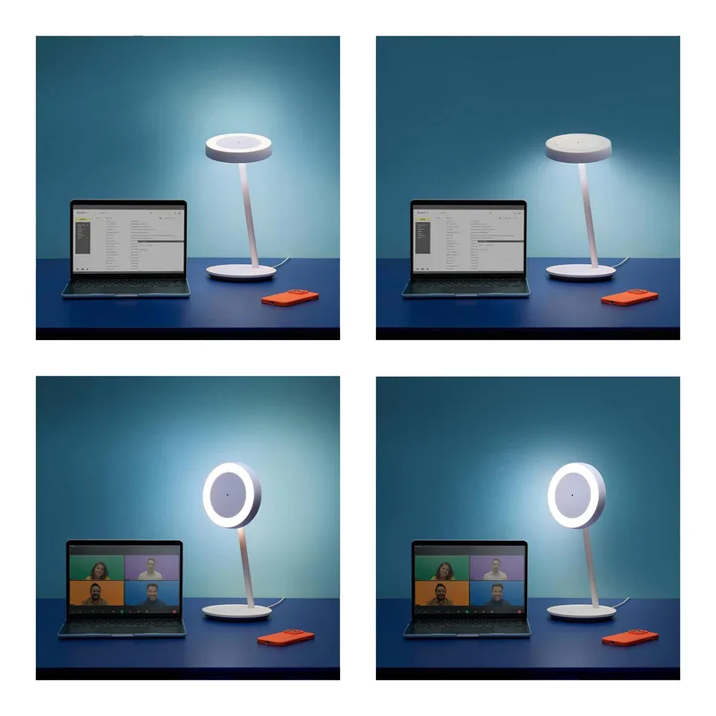 Portrait LED tafellamp sensor CCT fra WiZ i Hvid – produktbillede 5 af 5