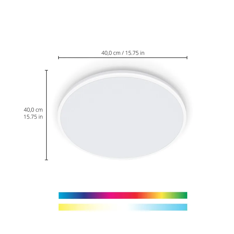 Rune WiZ Plafondlamp RGB White de WiZ – photo produit 1 sur 4