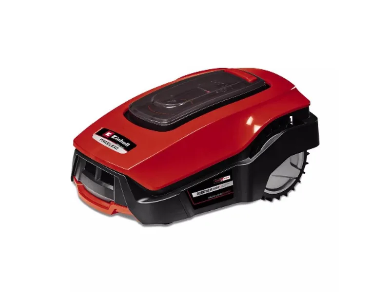Rasenmähroboter FREELEXO 1200 LCD BT, bis 1200 m² Rasenfläche, (6-St) von Einhell in Rot, Schwarz – Produktfoto 2 von 5