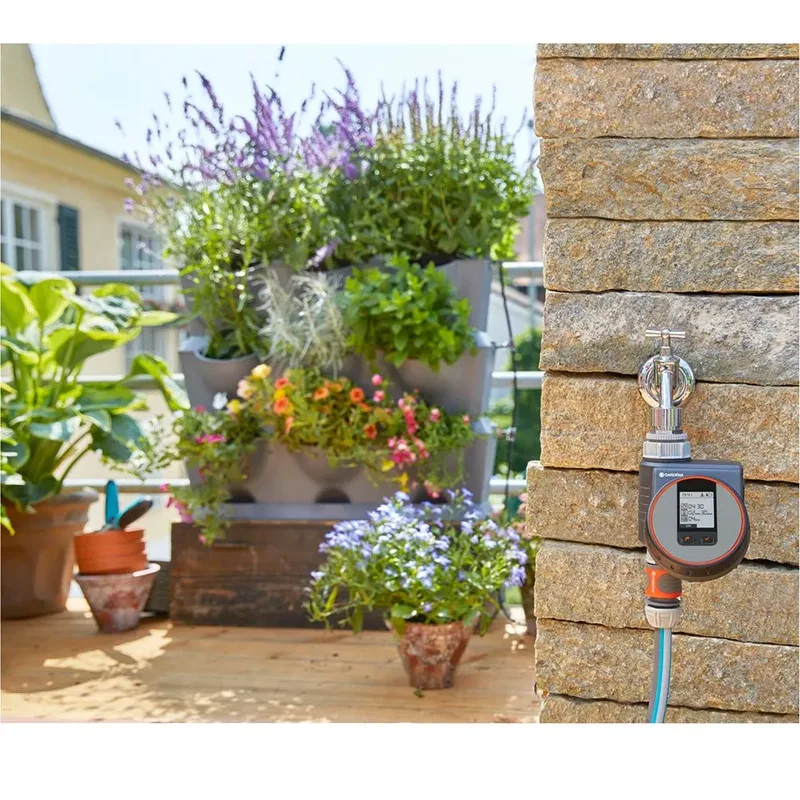 Besproeiingscomputer Flex - Geen app vereist - Voor balkon of terras fra Gardena – produktbillede 4 af 6