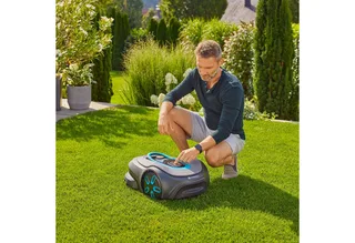 Rasenmähroboter smart SILENO pro, bis 600 m² Rasenfläche, inkl. 150 m Begrenzungskabel fra Gardena – produktbillede 5 af 5