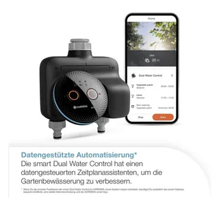 smart Dual Water Control, besproeiingscomputer von Gardena – Produktfoto 3 von 5