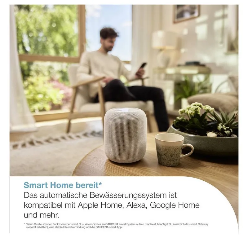 smart Dual Water Control, besproeiingscomputer von Gardena – Produktfoto 4 von 5