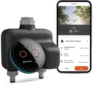 smart Dual Water Control, besproeiingscomputer von Gardena – Produktfoto 1 von 5