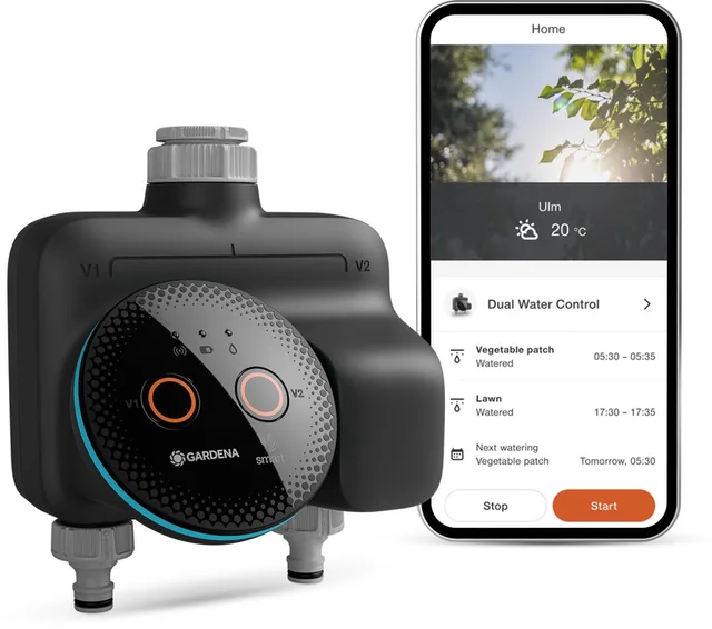 smart Dual Water Control, besproeiingscomputer
