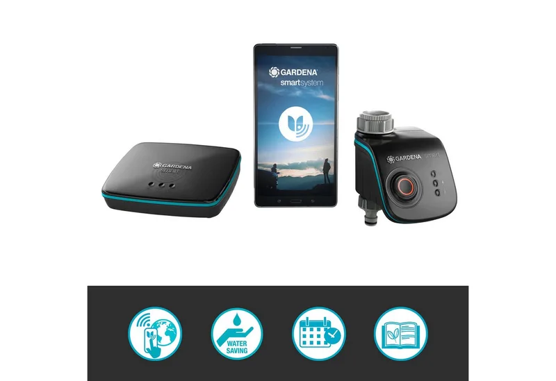 Smart Water Control set Besproeiingscomputer - 1min tot 10u - 6 Besproeiingen Per Dag by Gardena – product photo 4 of 5