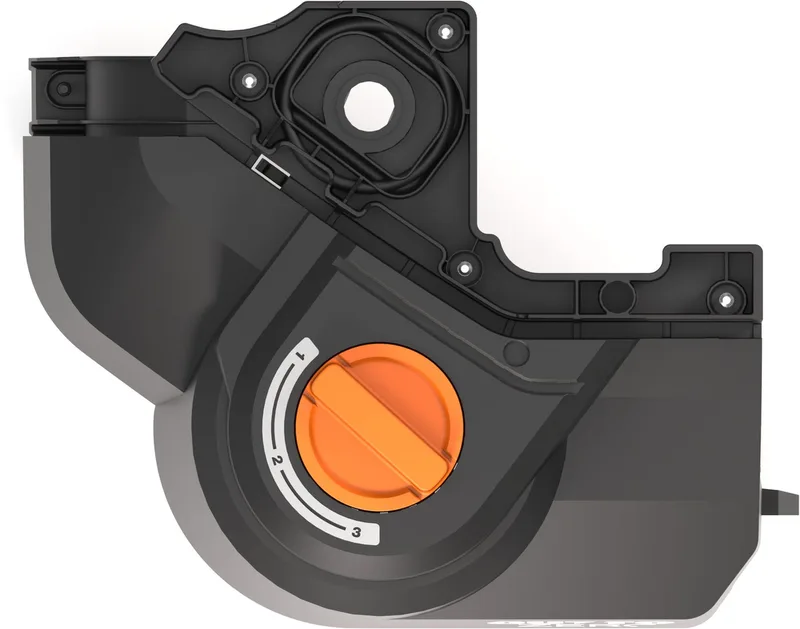 Mähroboter-Kantenschneider WA0925, Zubehör für »Vision Cloud«, ermöglicht randnahes Mähen für ein präzises Mähergebnis von Worx in Schwarz – Produktfoto 2 von 3