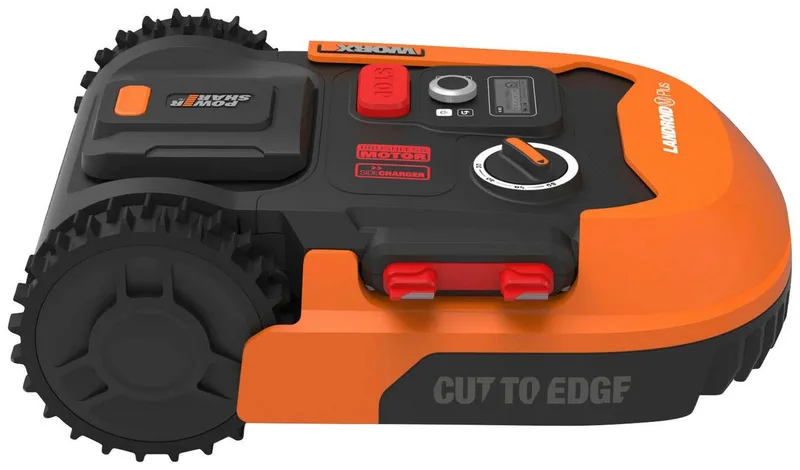 Rasenmähroboter Landroid M700 Plus, bis 700 m² Rasenfläche, (Set), 700m², 20V/4Ah, 18cm/30-60mm, WiFi/Bluetooth, Cut to edge, PowerShare by Worx in Orange – product photo 3 of 5